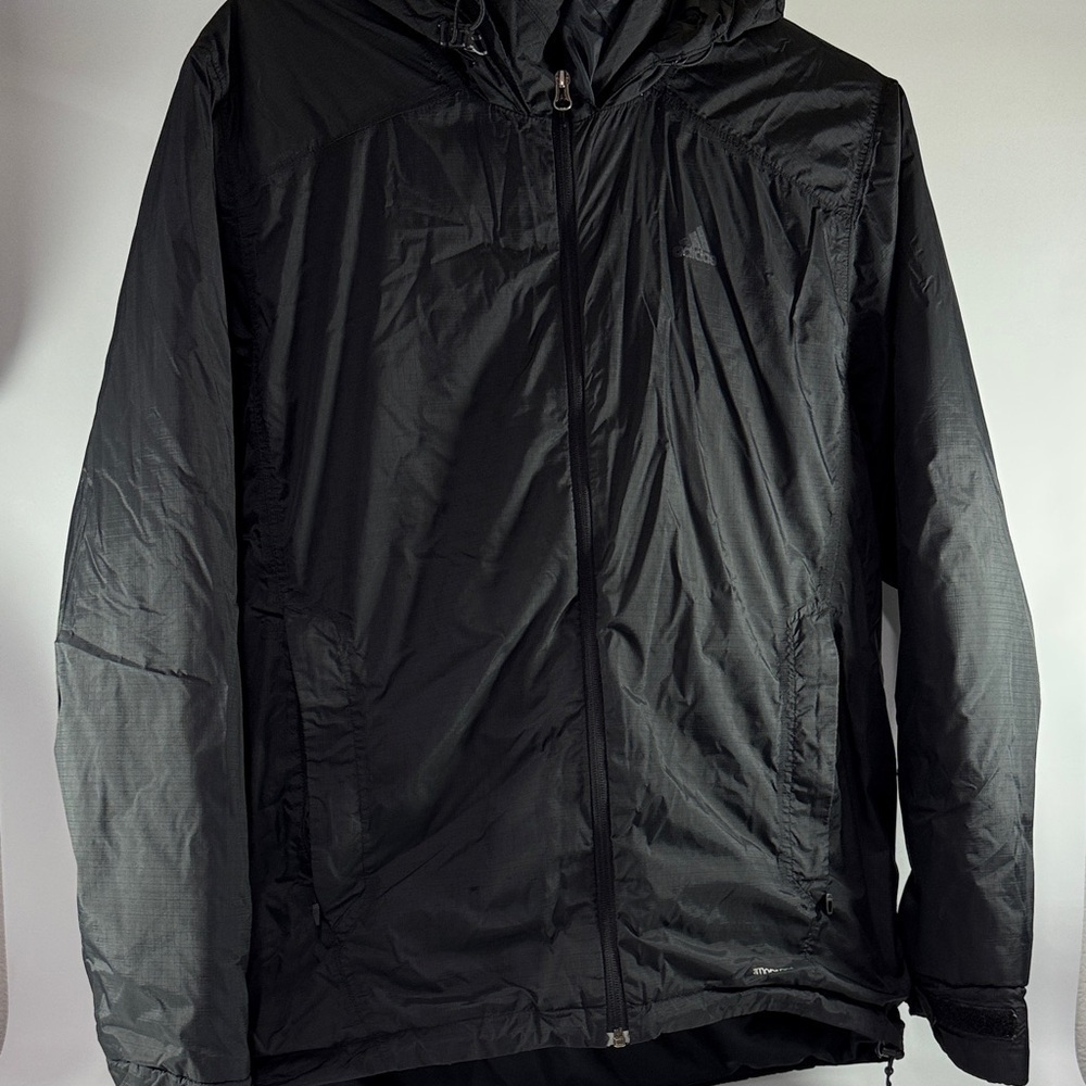 Adidas Men's Black Puffer Jacket Size L